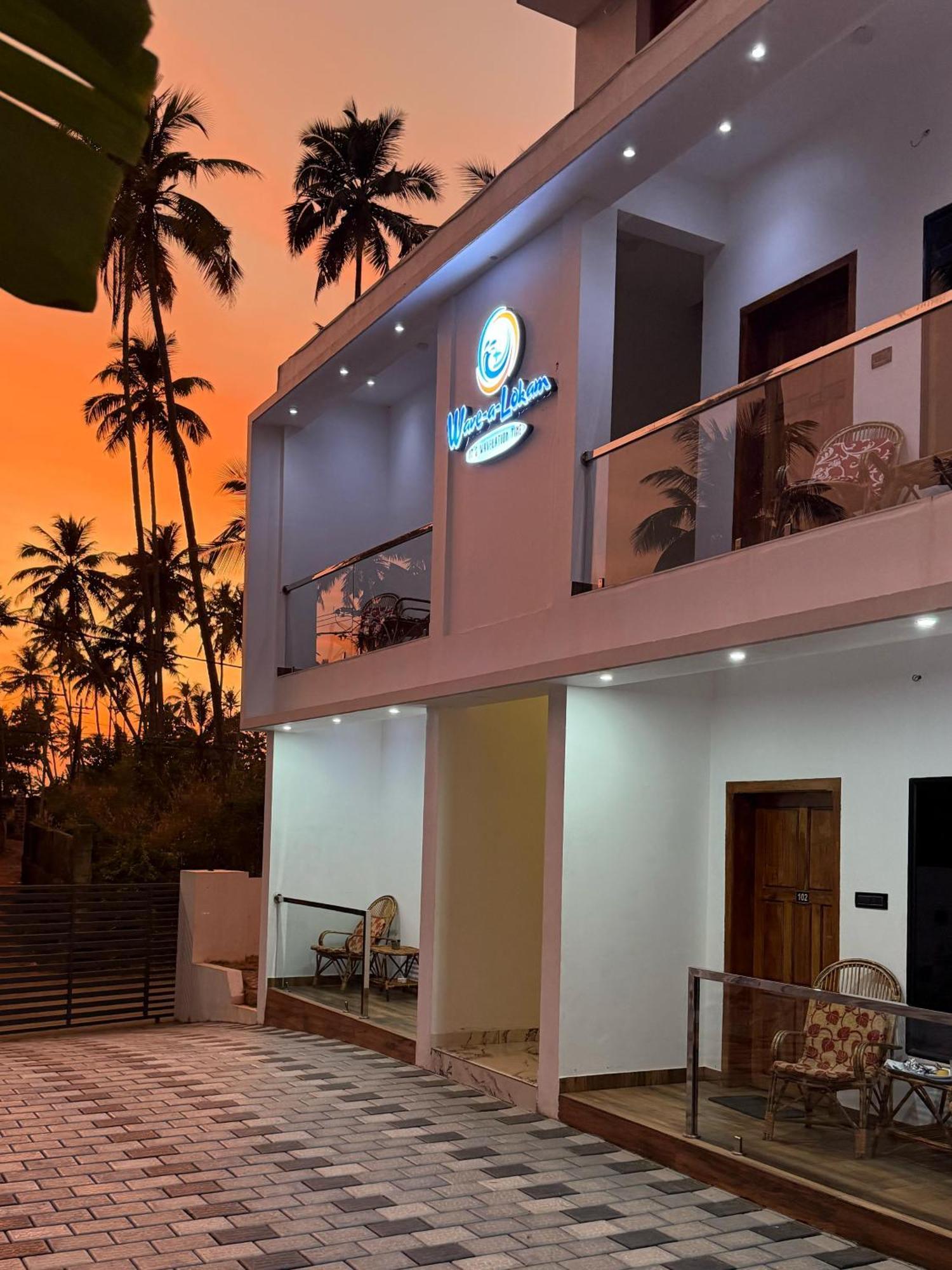 Wavealokam Beach Retreat Варкала Екстериор снимка